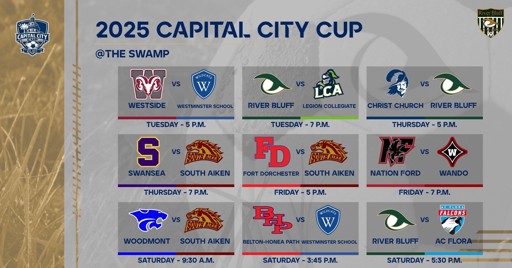 Upcoming Schedule CCC